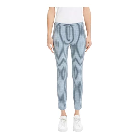 Theory Classic Check Skinny Pants blue size 4 - Picture 1 of 9
